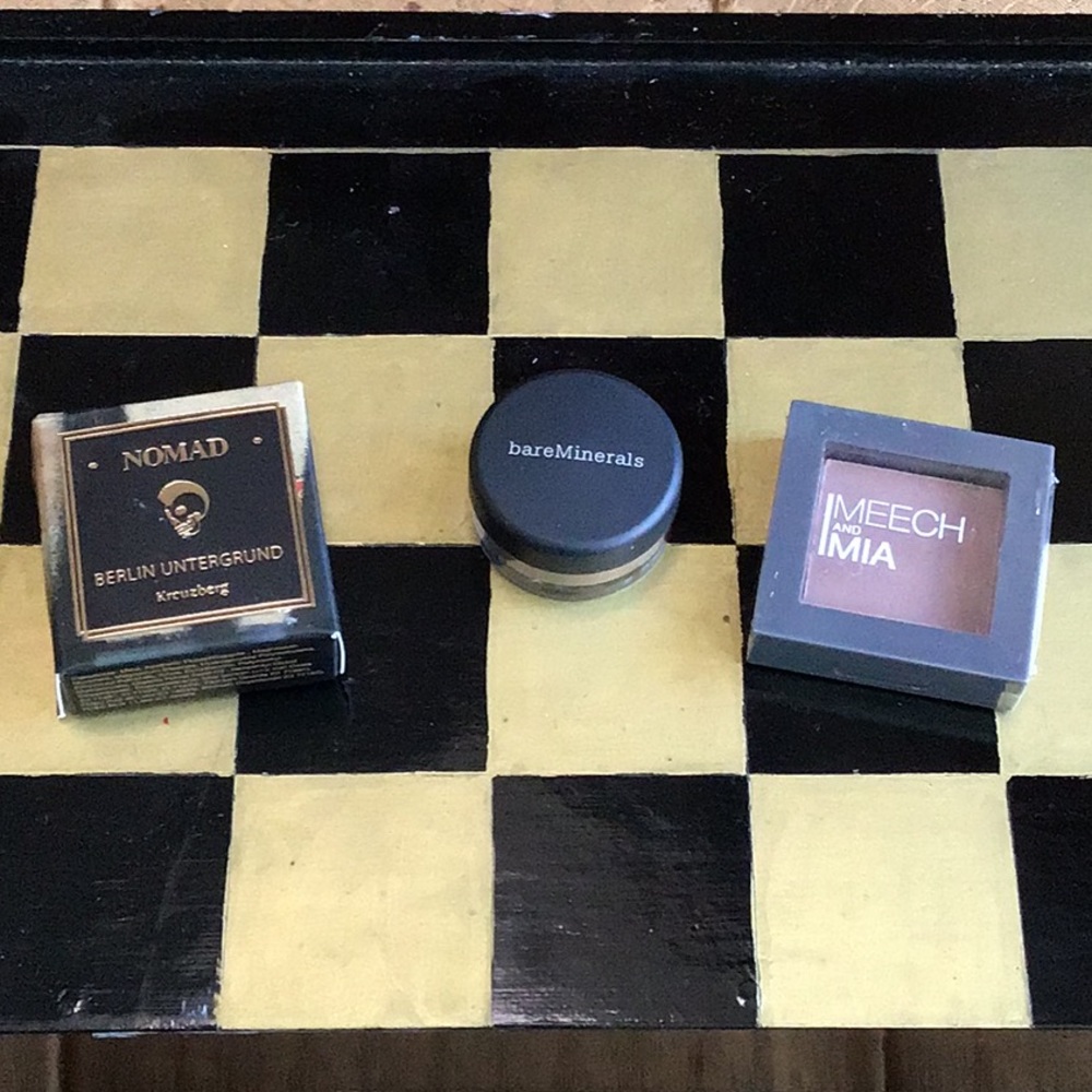 Eyeshadow Trio, Nomad, Meech & Mia, Bare Minerals